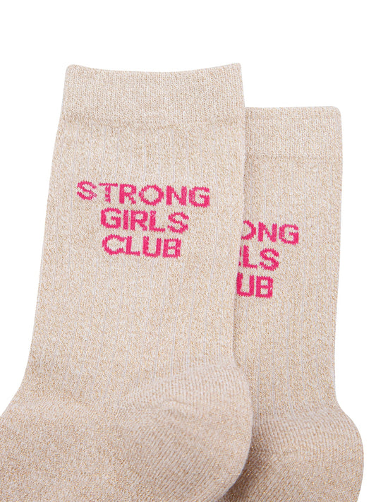 Strong-Girls-Club-Combed-Cotton-Glitter-Socks-in-Cream-Close-Up