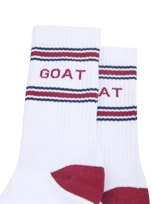 GOAT-Organic-Cotton-Sports-Socks-in-White/Red-Close-Up