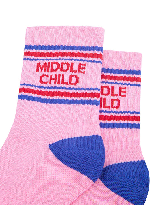 Middle-Child-Organic-Cotton-Sports-Socks-in-Pink/Royal-Blue-Close-Up