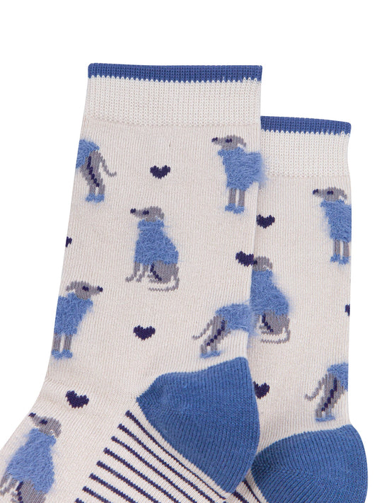 Greyhound-Bamboo-Fluffy-Socks-in-Cream-Close-Up