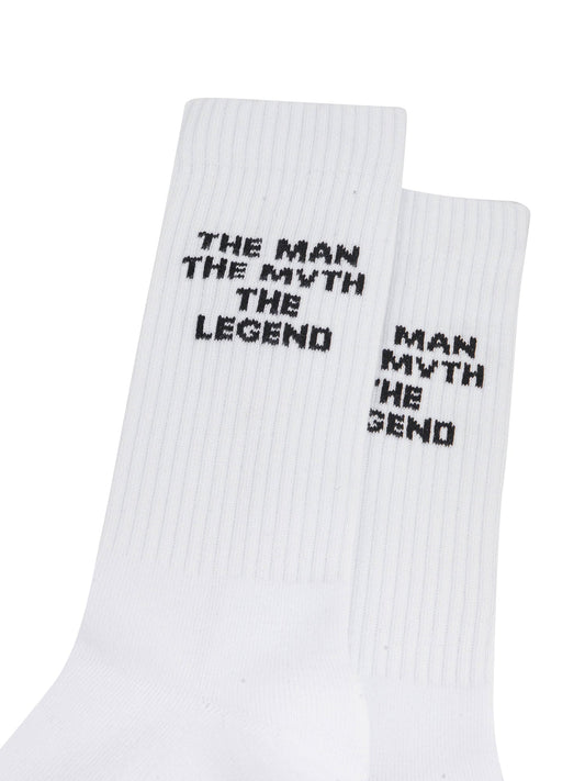 The-Man-The-Myth-The-Legend-Organic-Cotton-Sports-Socks-in-White-Close-Up