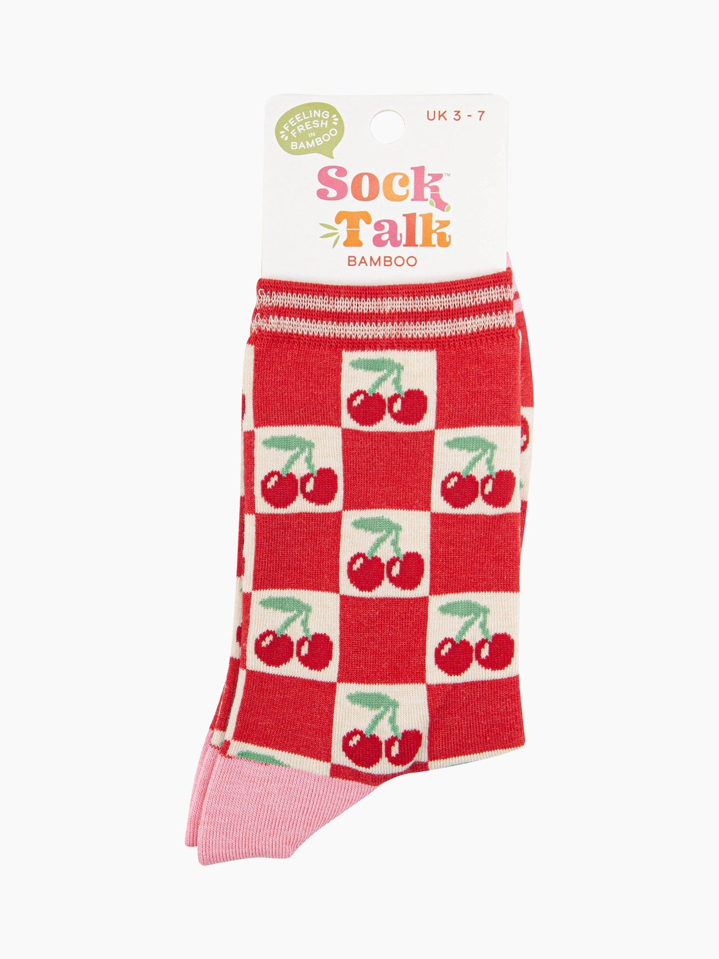 womens-bamboo-socks-cream-red-cherry-squares-in-socktalk-packaging-these-are-a-uk-size-3-7