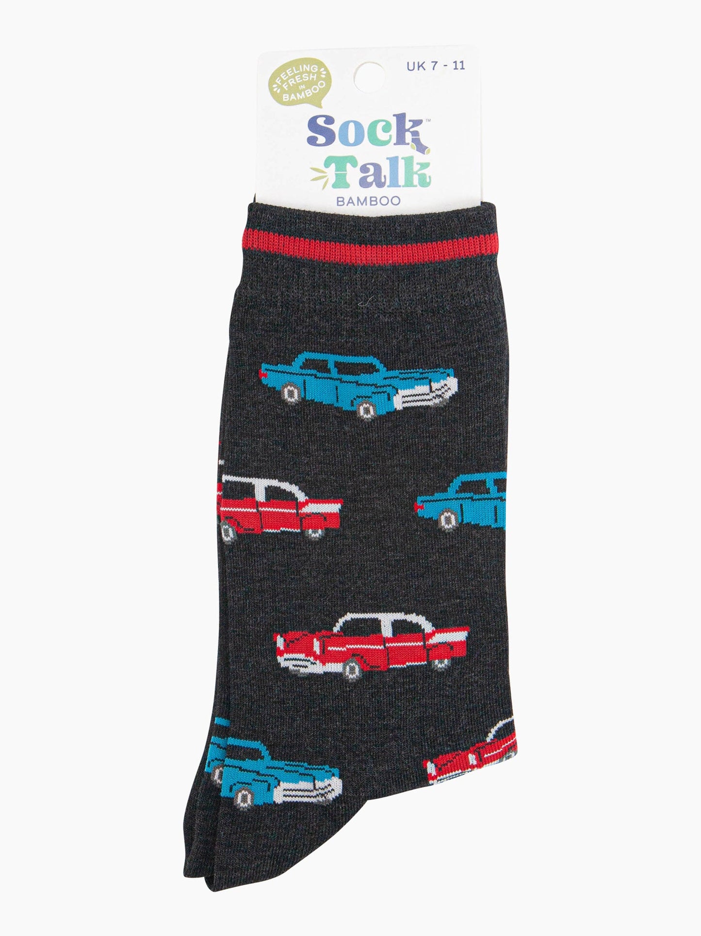 mens-bamboo-socks-black-american-classic-cars-in-sock-talk-packaging-uk-size-7-11