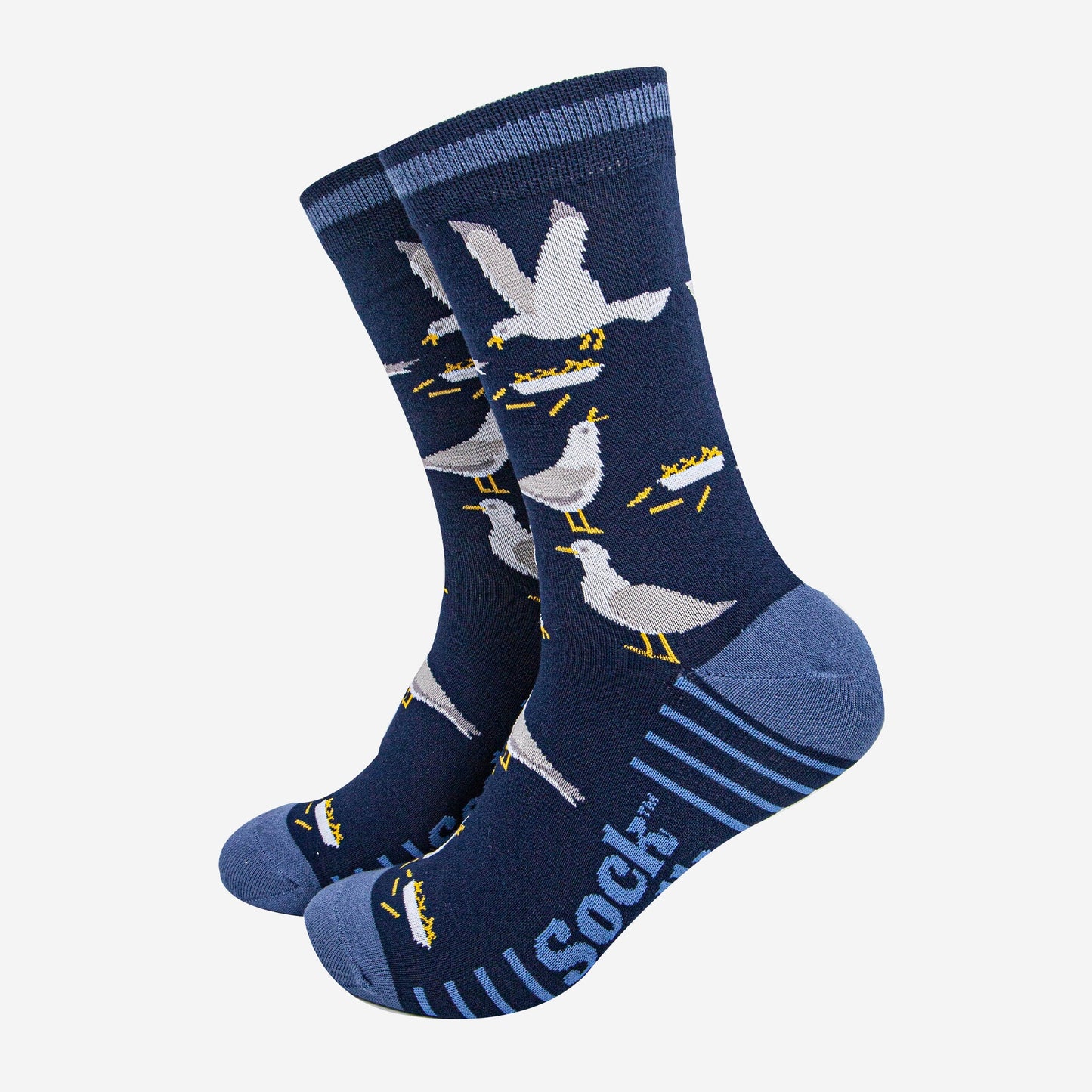 mens-bamboo-socks-navy-blue-denim-blue-seagulls-seabirds