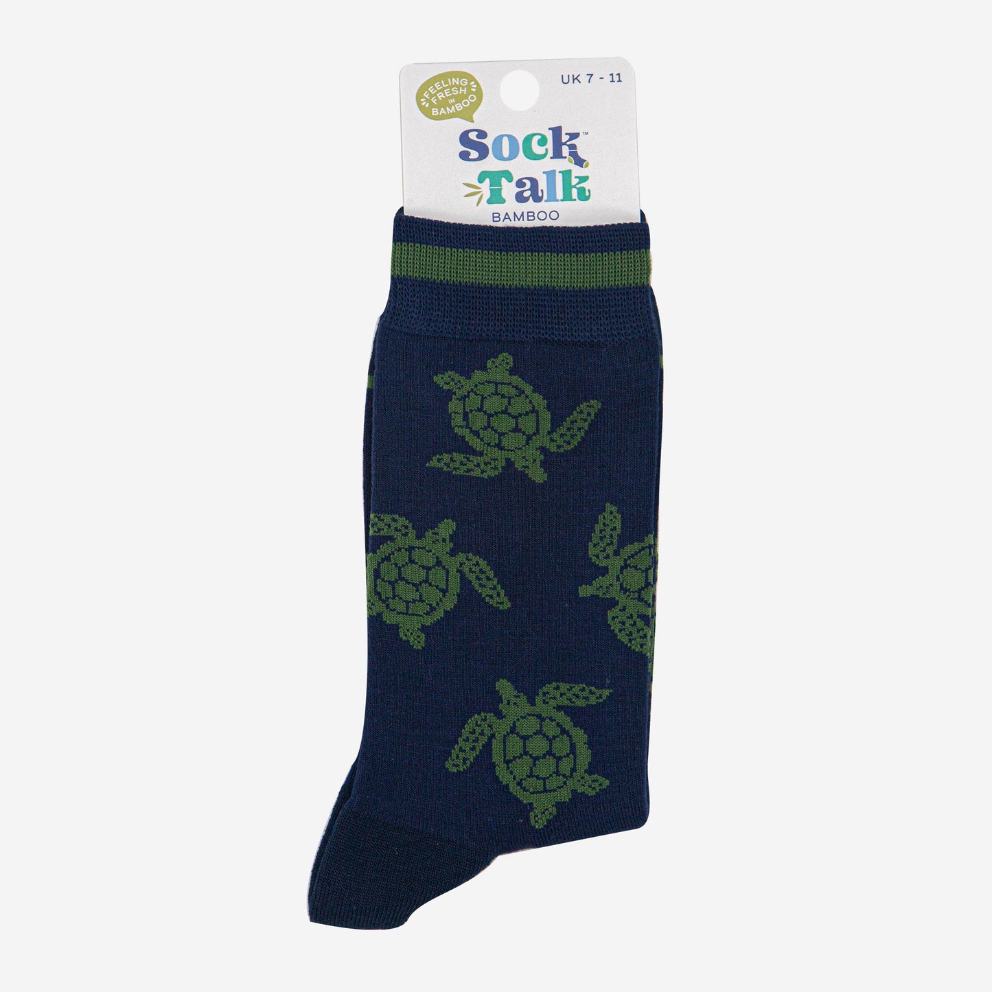 mens-bamboo-socks-navy-blue-turtle-in-sock-talk-packaging