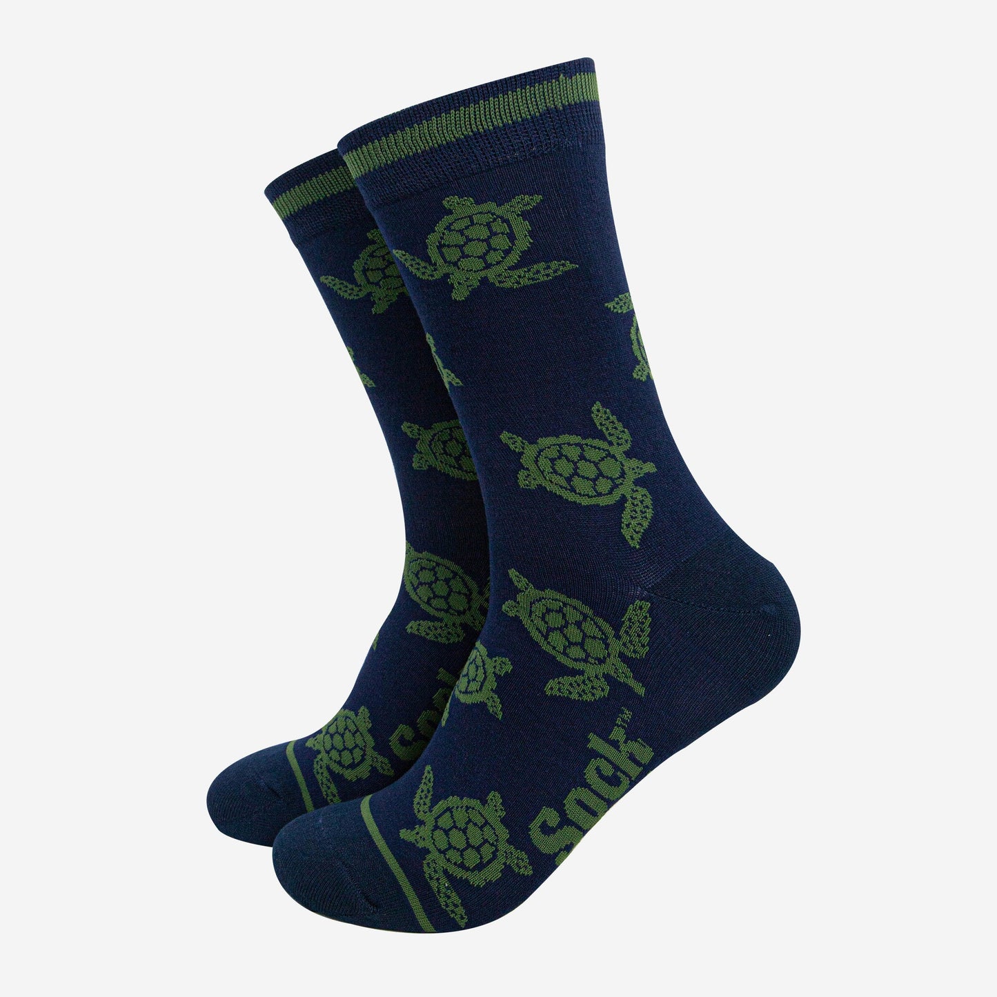 mens-bamboo-socks-navy-blue-turtle-sealife