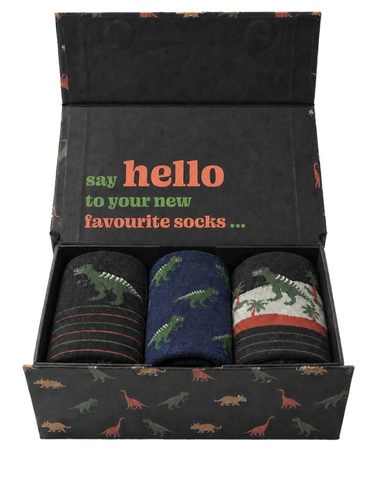 mens-socks-gift-box-black-dinosaur