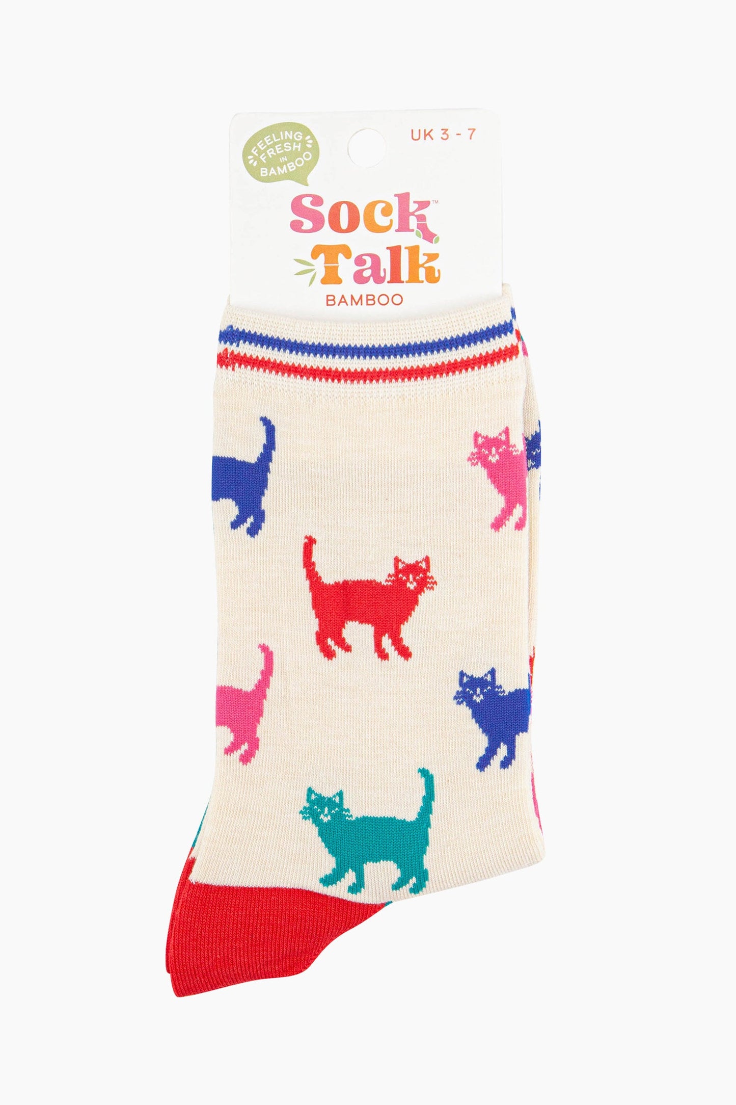 womens-bamboo-socks-cream-multi-cats-in-sock-talk-packaging-uk-size-3-7