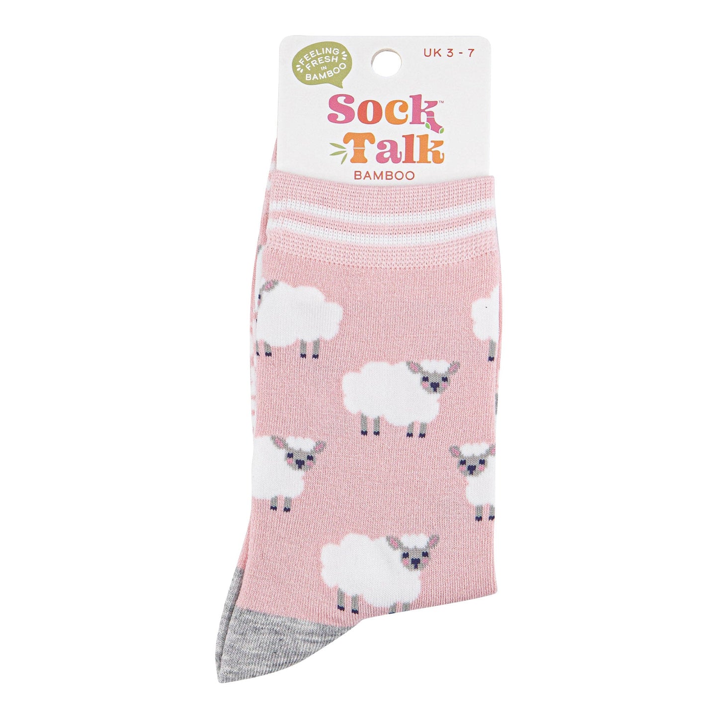womens-bamboo-socks-light-pink-grey-marl-sheep-in-sock-talk-packaging