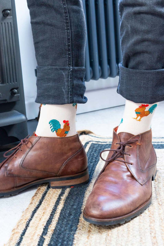 rooster-print-bamboo-socks-in-cream