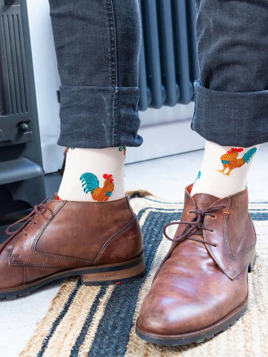 rooster-print-bamboo-socks-in-cream