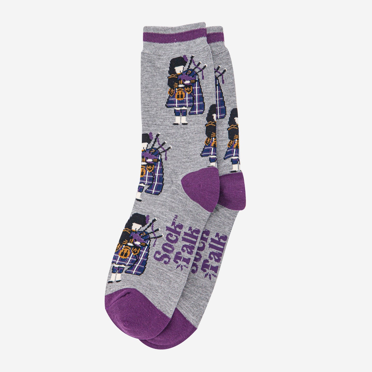 mens-bamboo-socks-grey-marl-piper-laying-flat