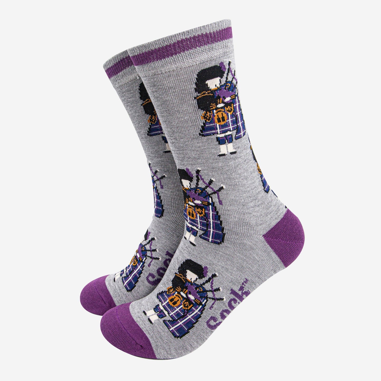 mens-bamboo-socks-grey-marl-piper-scottish-highlands