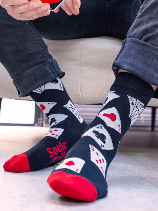 mens-poker-card-print-bamboo-socks-in-black-and-red