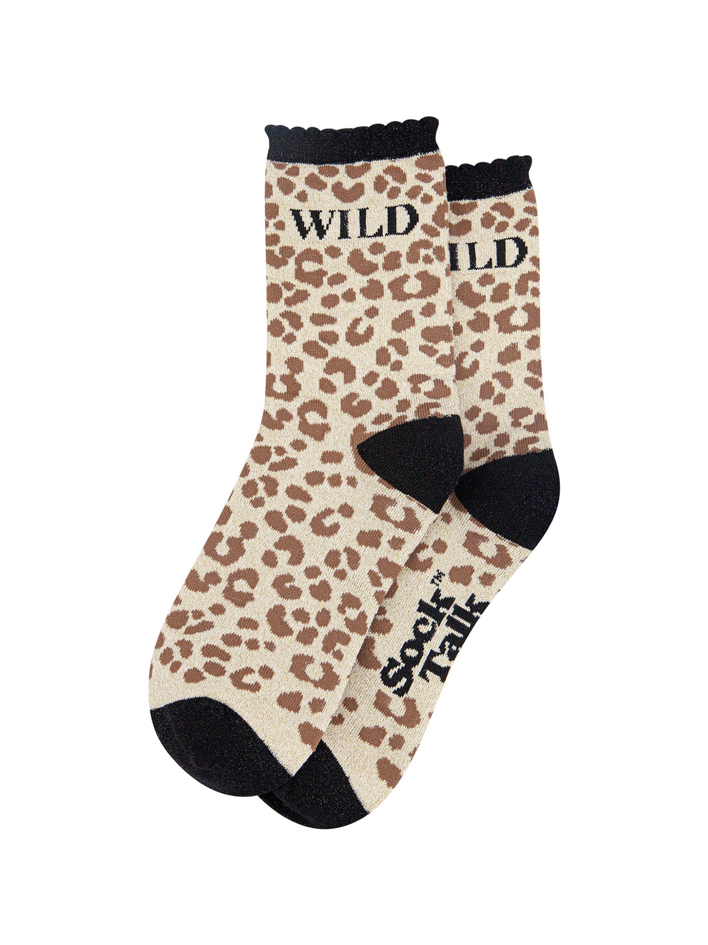 Wild-Leopard-Combed-Cotton-Glitter-Socks-in-Cream-Lying-Flat
