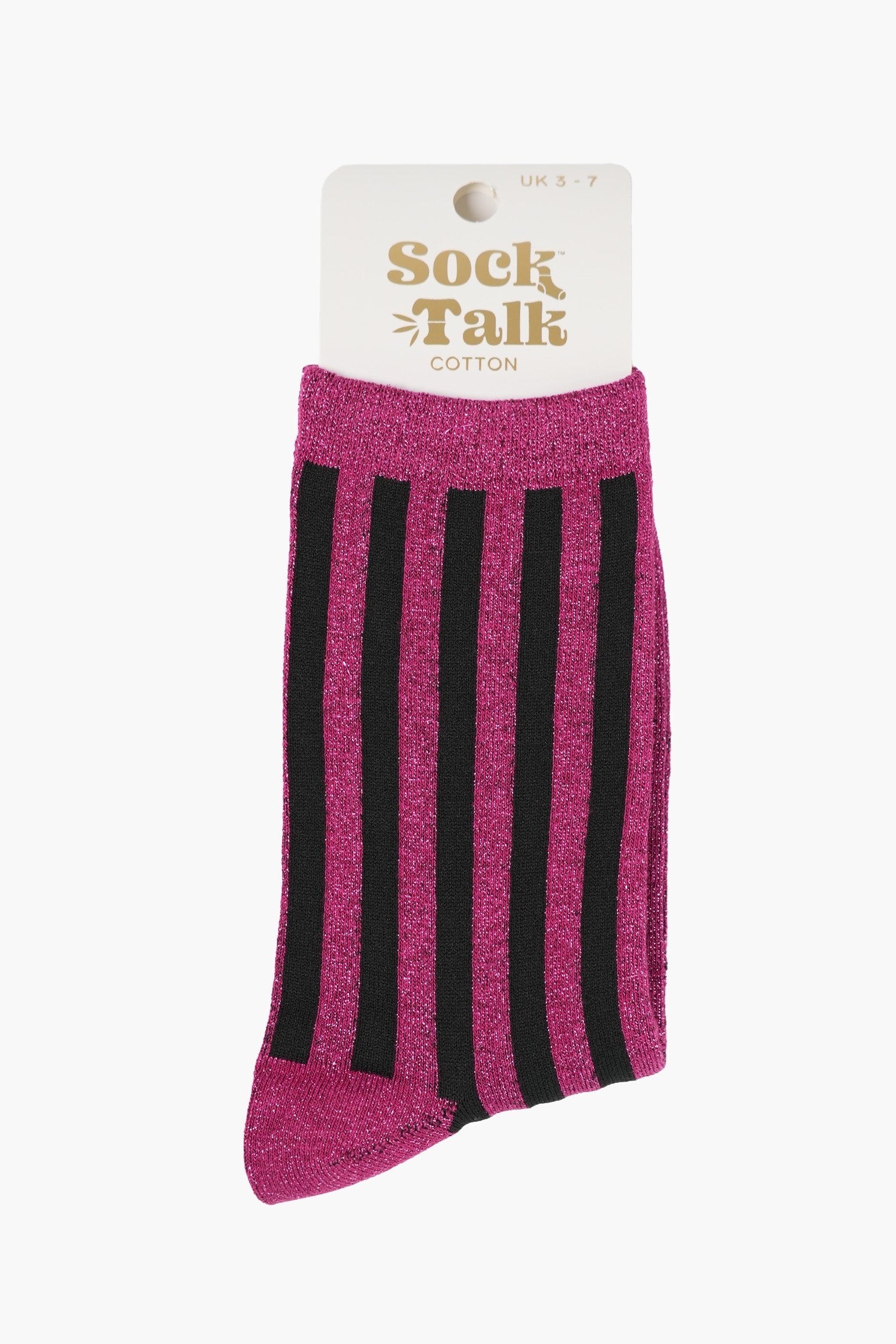 womens-berry-vertical-stripe-glitter-socks-in-sock-talk-packaging