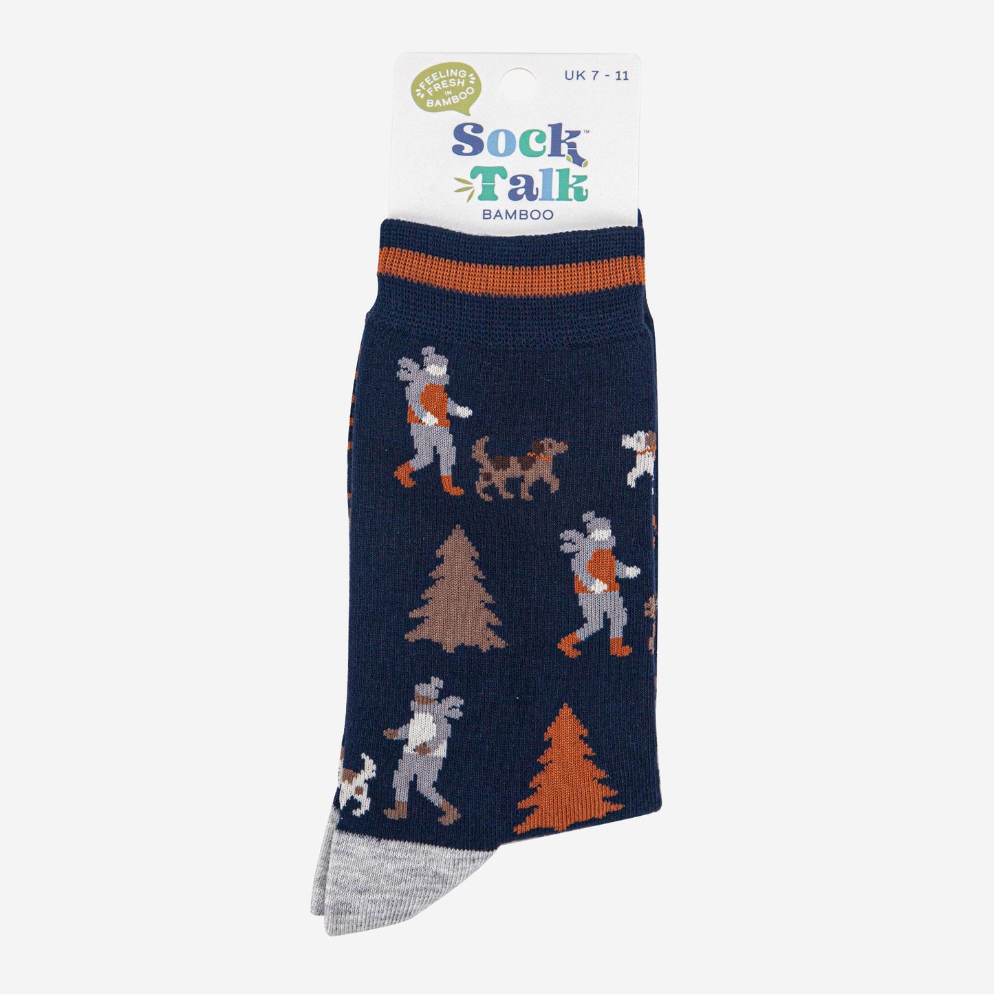 mens-bamboo-socks-navy-blue-light-grey-man-and-his-dog-in-sock-talk-packaging