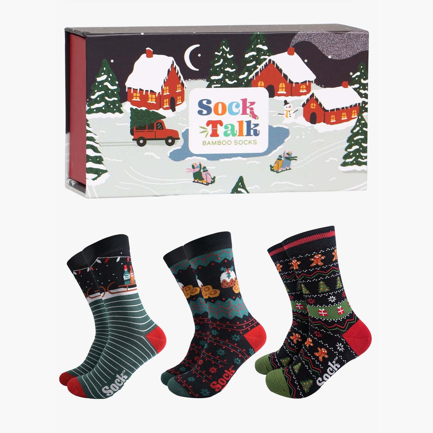 mens-socks-gift-box-black-christmas-food-xmas