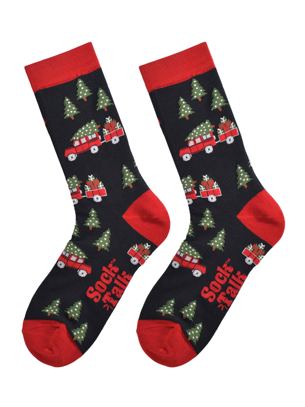 Christmas-Off-Roader-Bamboo-Crew-Socks-Christmas-Cracker-Gift-Box-in-Black
