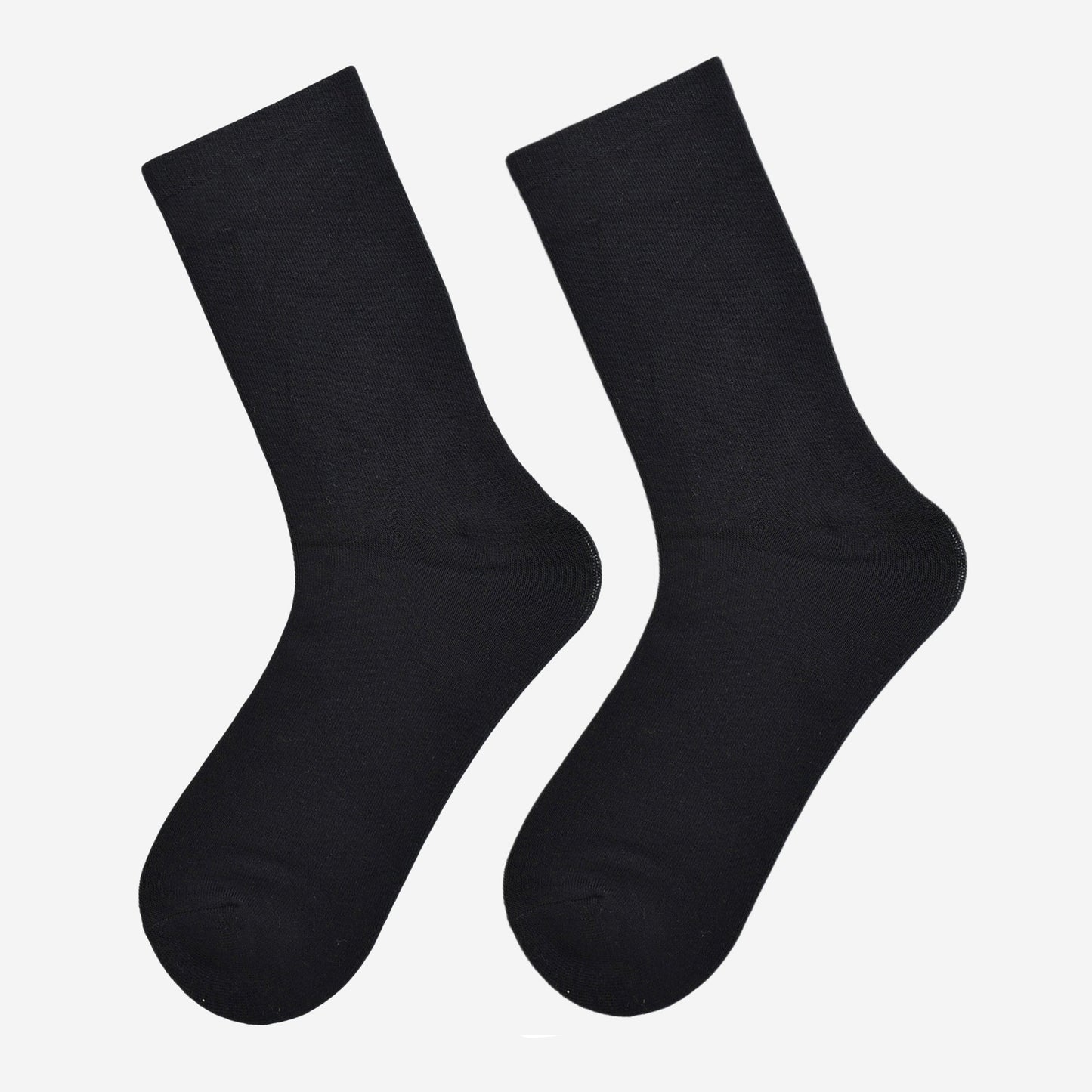 Women's Solid Bamboo Socks - Black