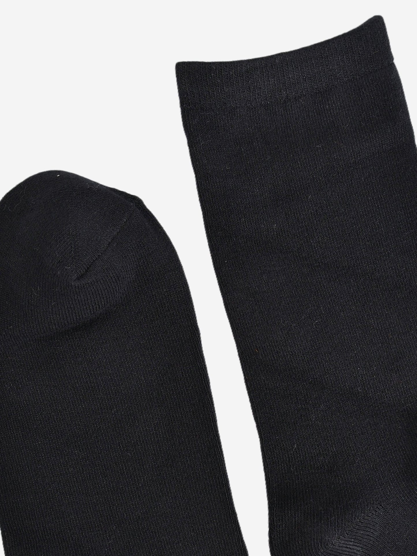 Women's Solid Bamboo Socks - Black
