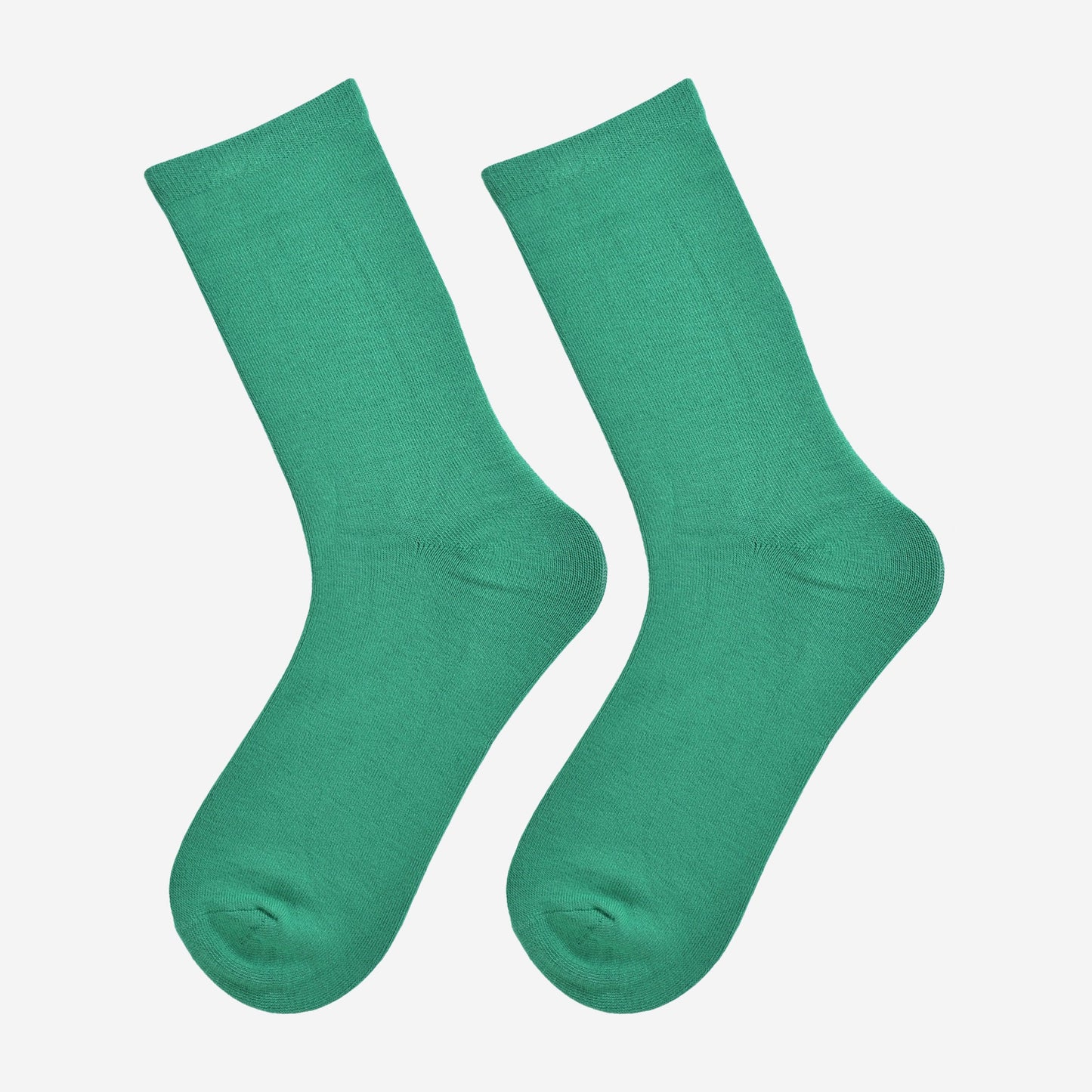 Women's Solid Bamboo Socks - Bright Green