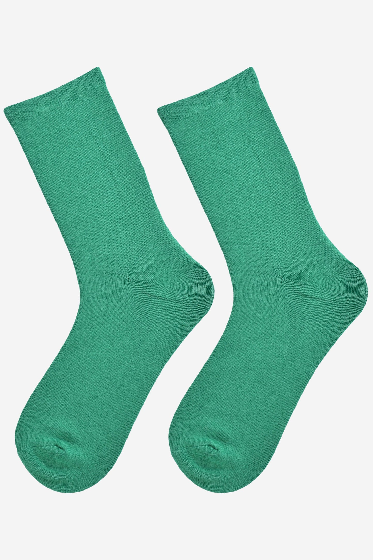 Women's Solid Bamboo Socks - Bright Green