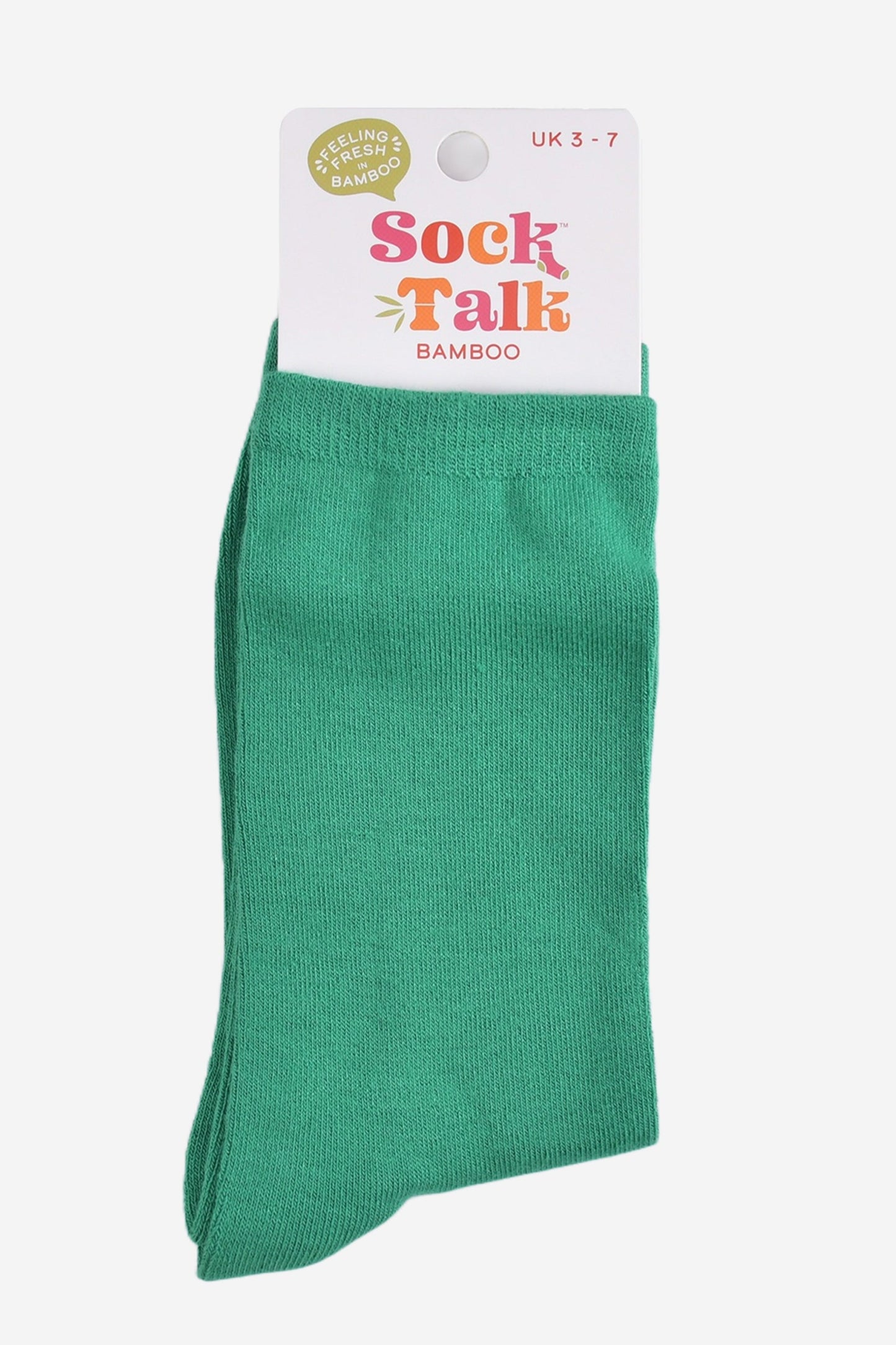 Women's Solid Bamboo Socks - Bright Green