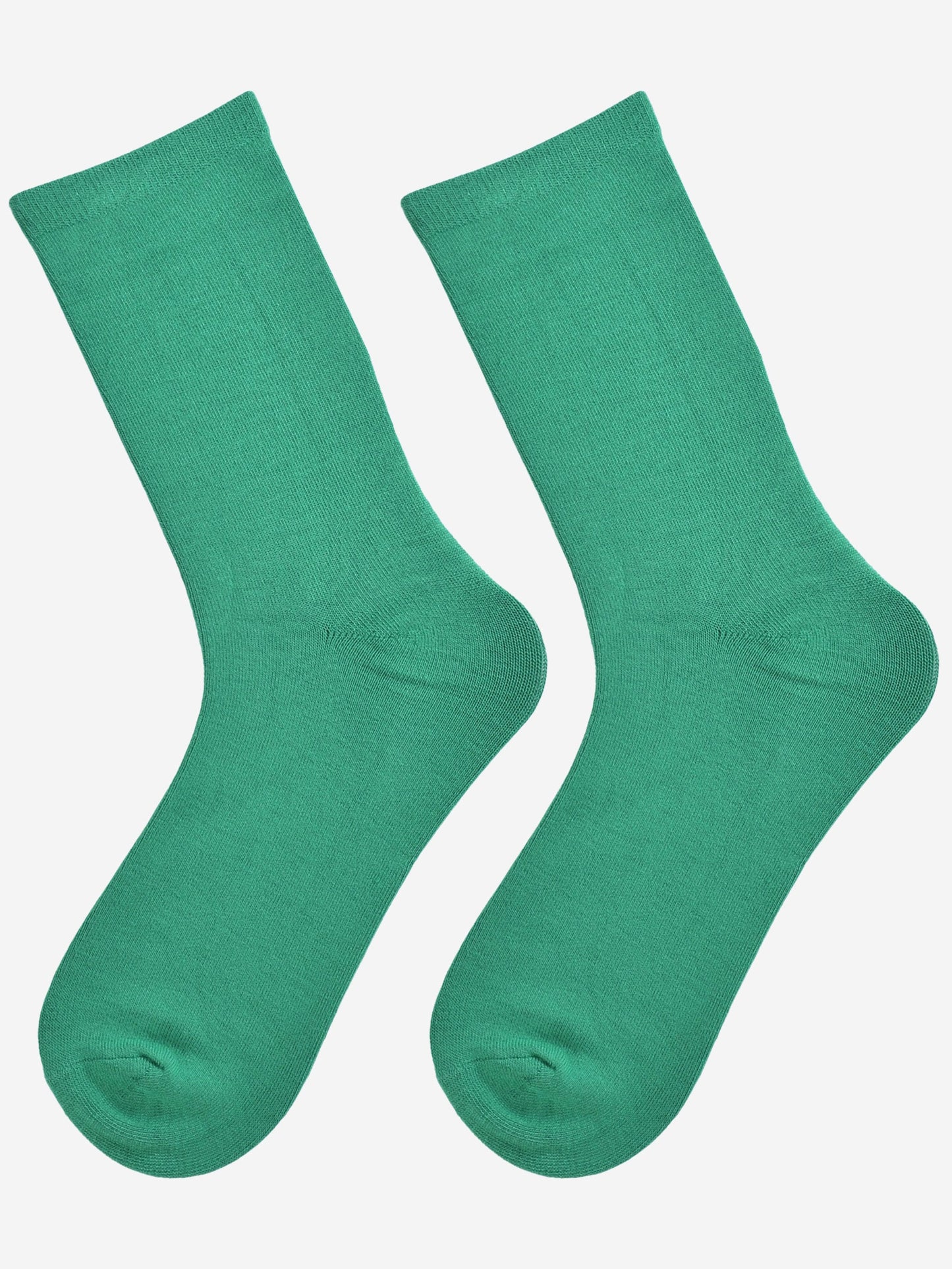 Women's Solid Bamboo Socks - Bright Green