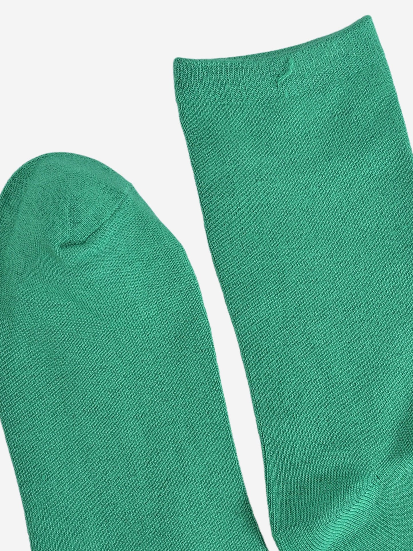 Women's Solid Bamboo Socks - Bright Green