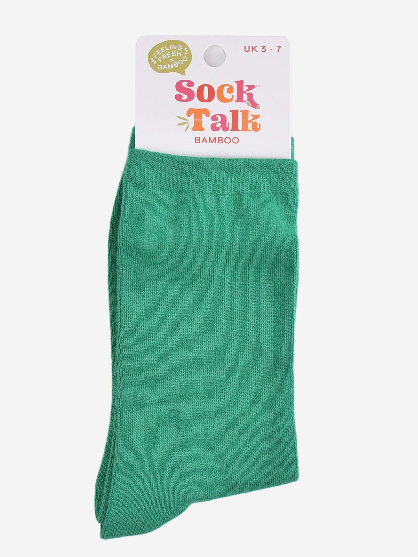 Women's Solid Bamboo Socks - Bright Green