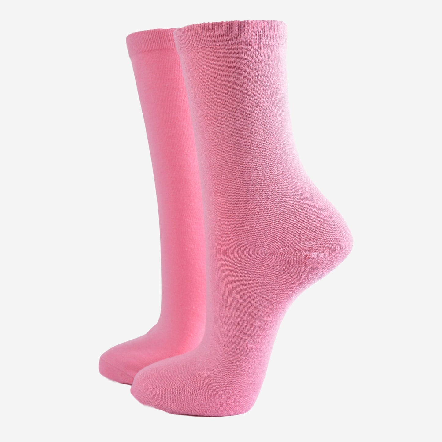 Women's Solid Bamboo Socks - Pink