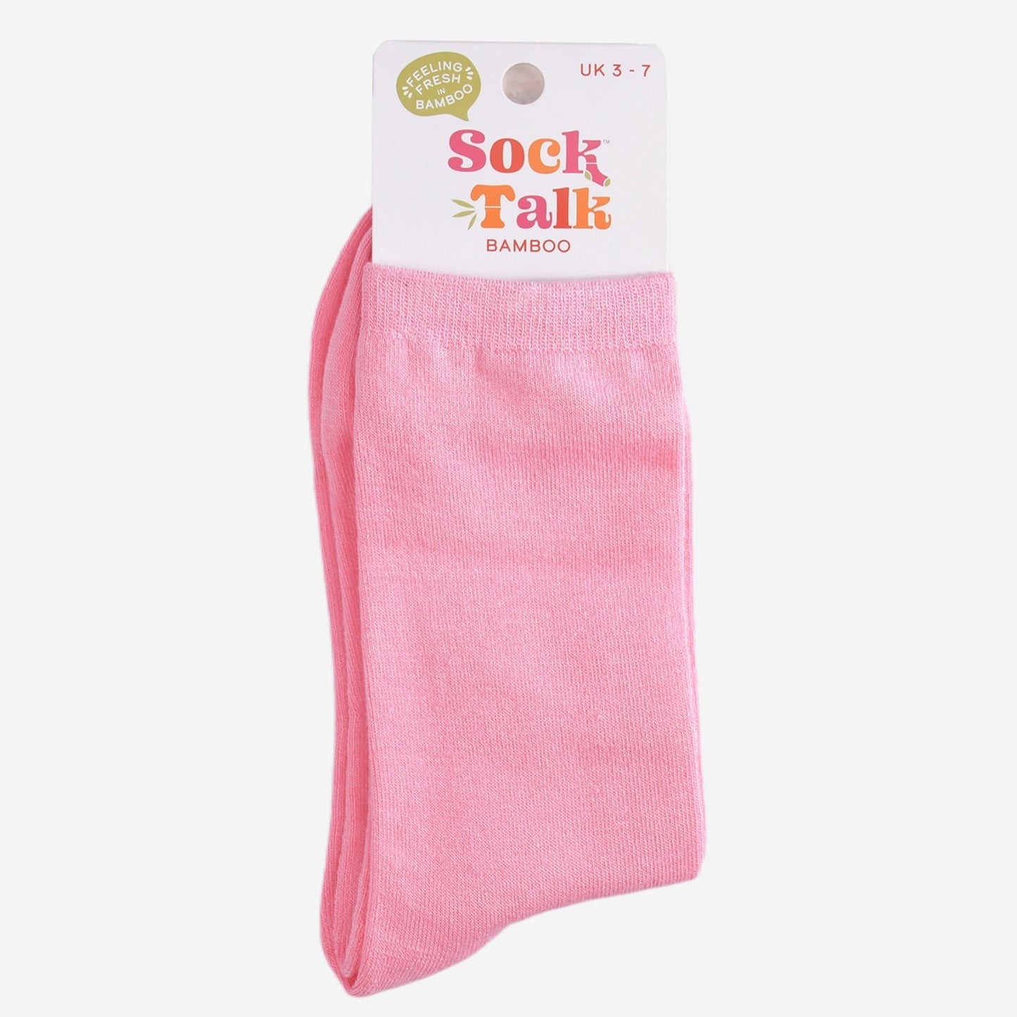Women's Solid Bamboo Socks - Pink