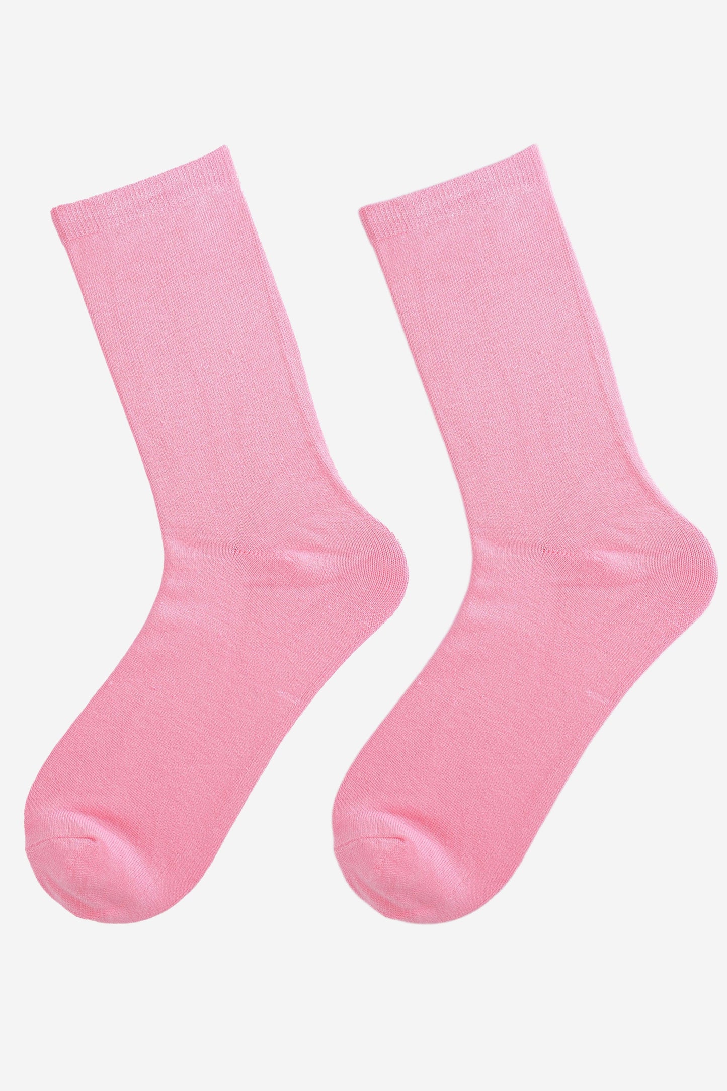 Women's Solid Bamboo Socks - Pink