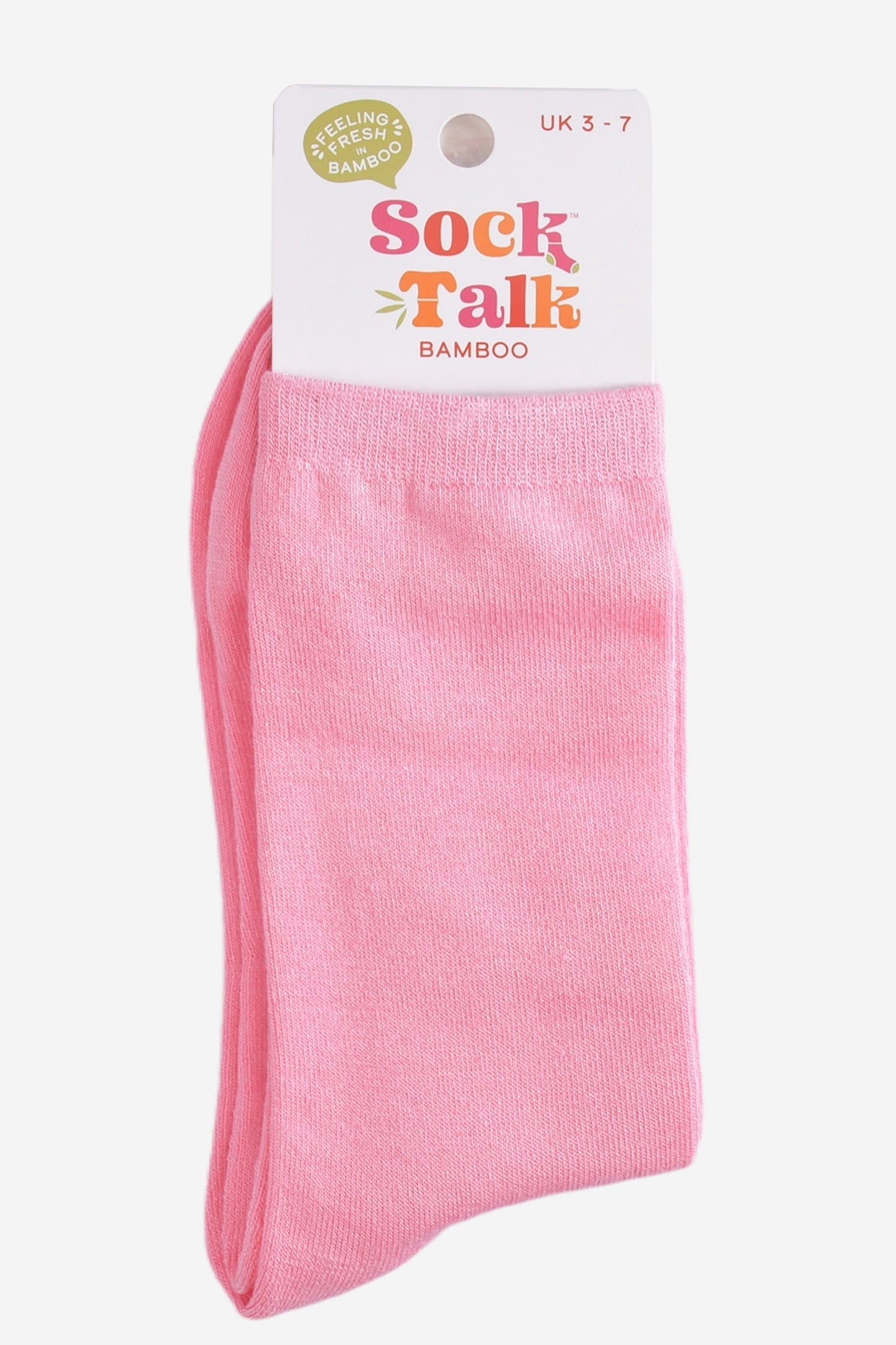 Women's Solid Bamboo Socks - Pink