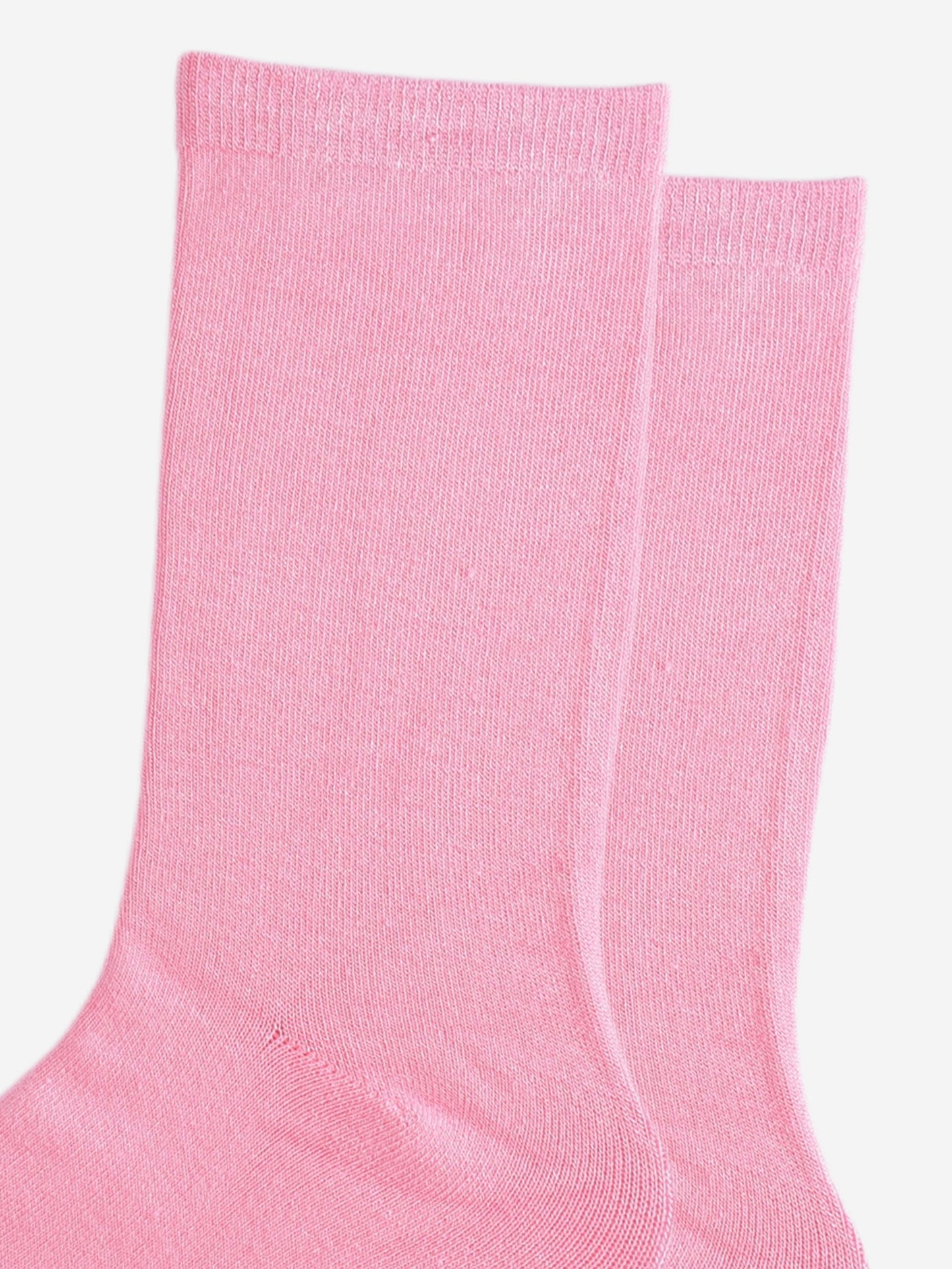 Women's Solid Bamboo Socks - Pink