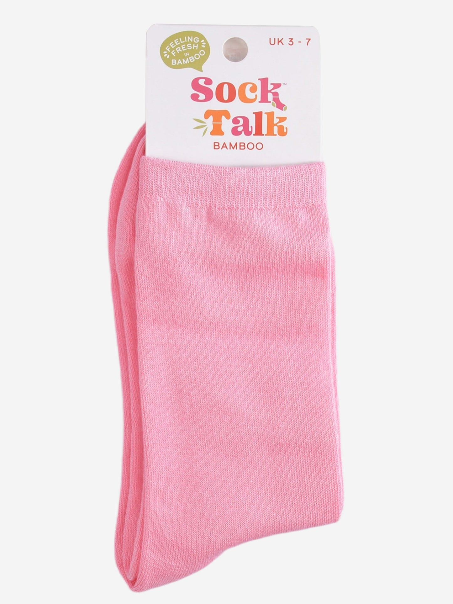 Women's Solid Bamboo Socks - Pink