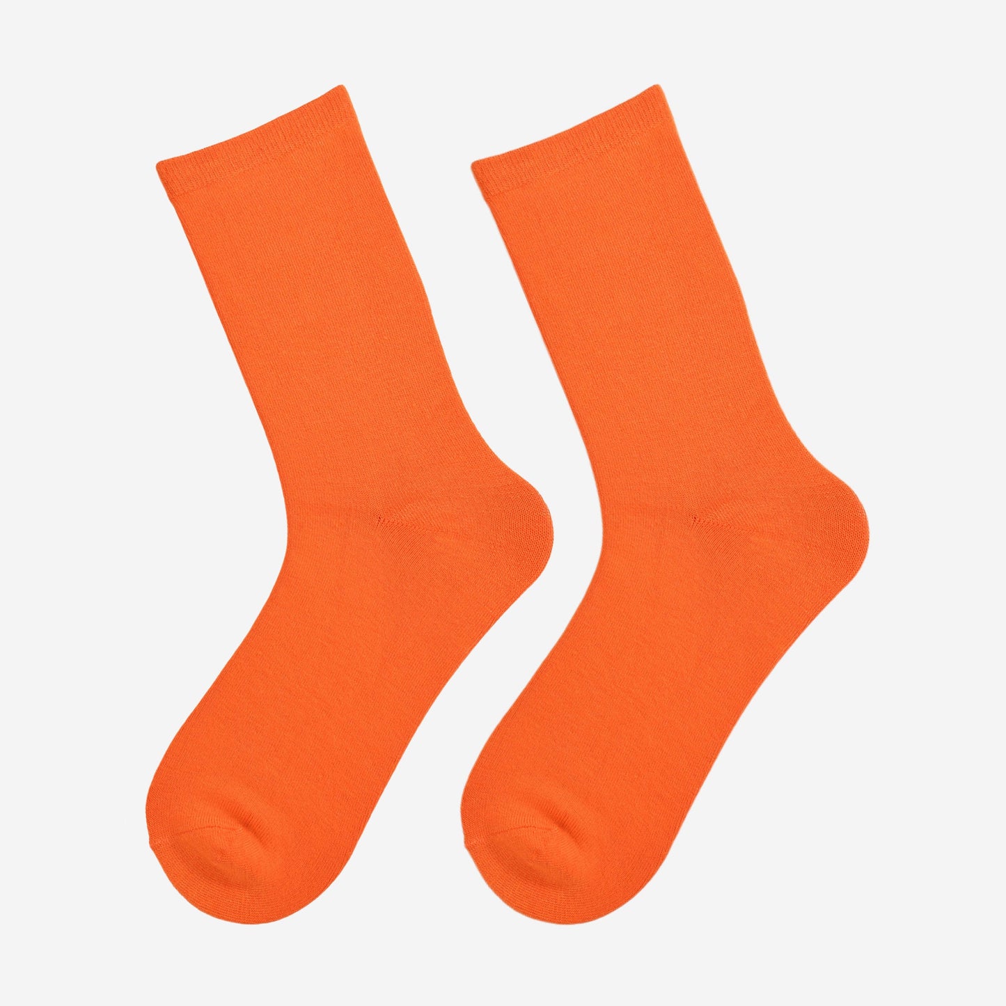 Women's Solid Bamboo Socks - Orange