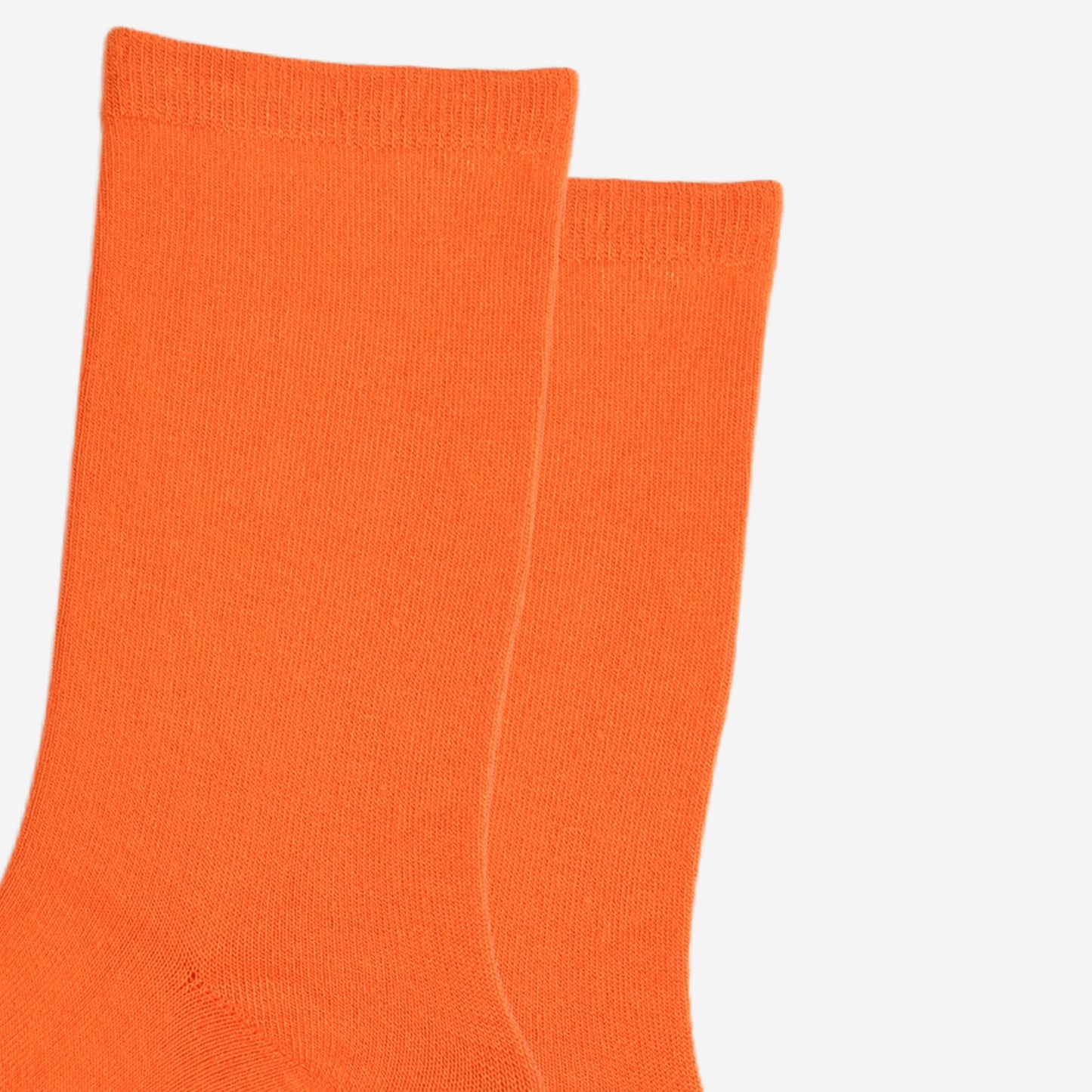 Women's Solid Bamboo Socks - Orange