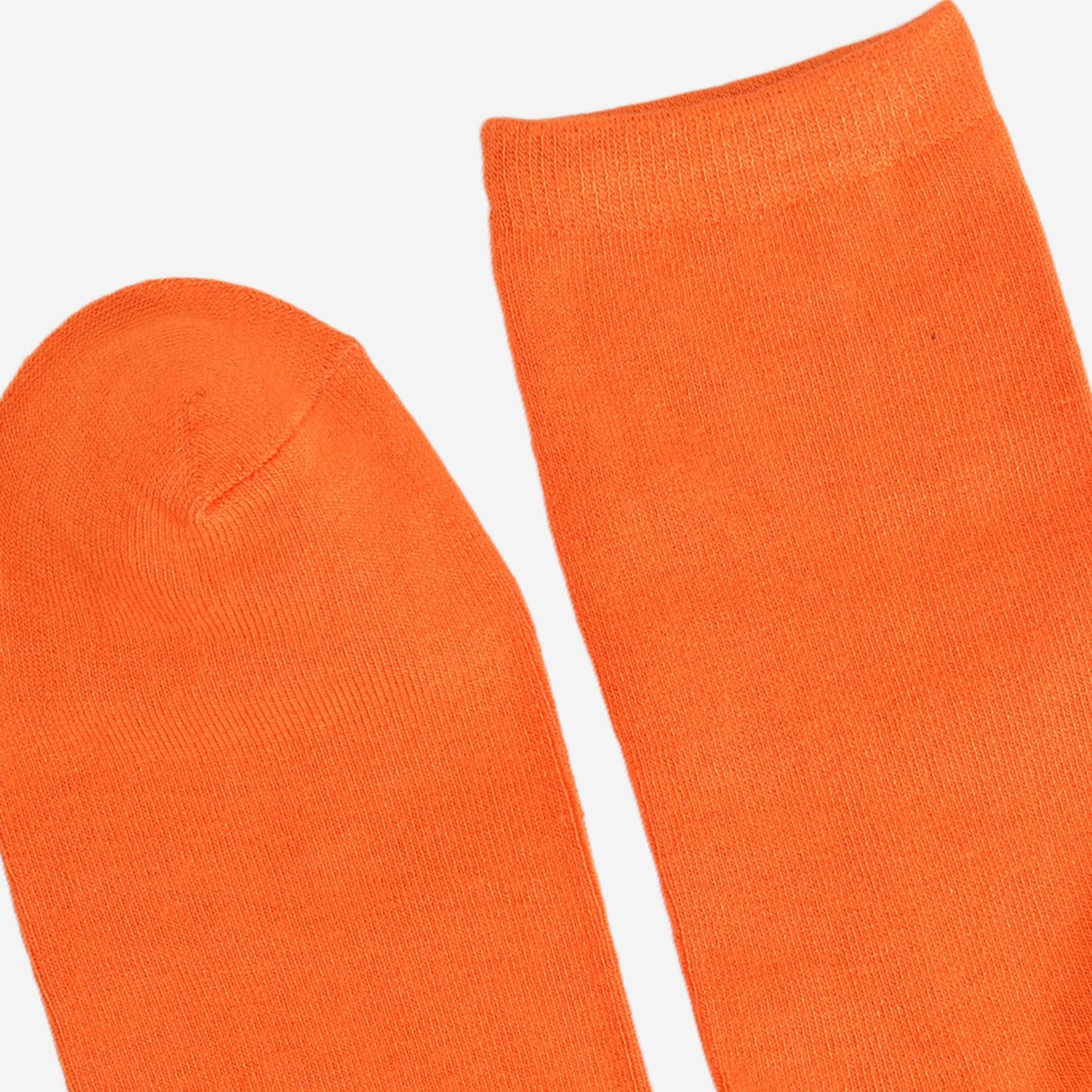 Women's Solid Bamboo Socks - Orange