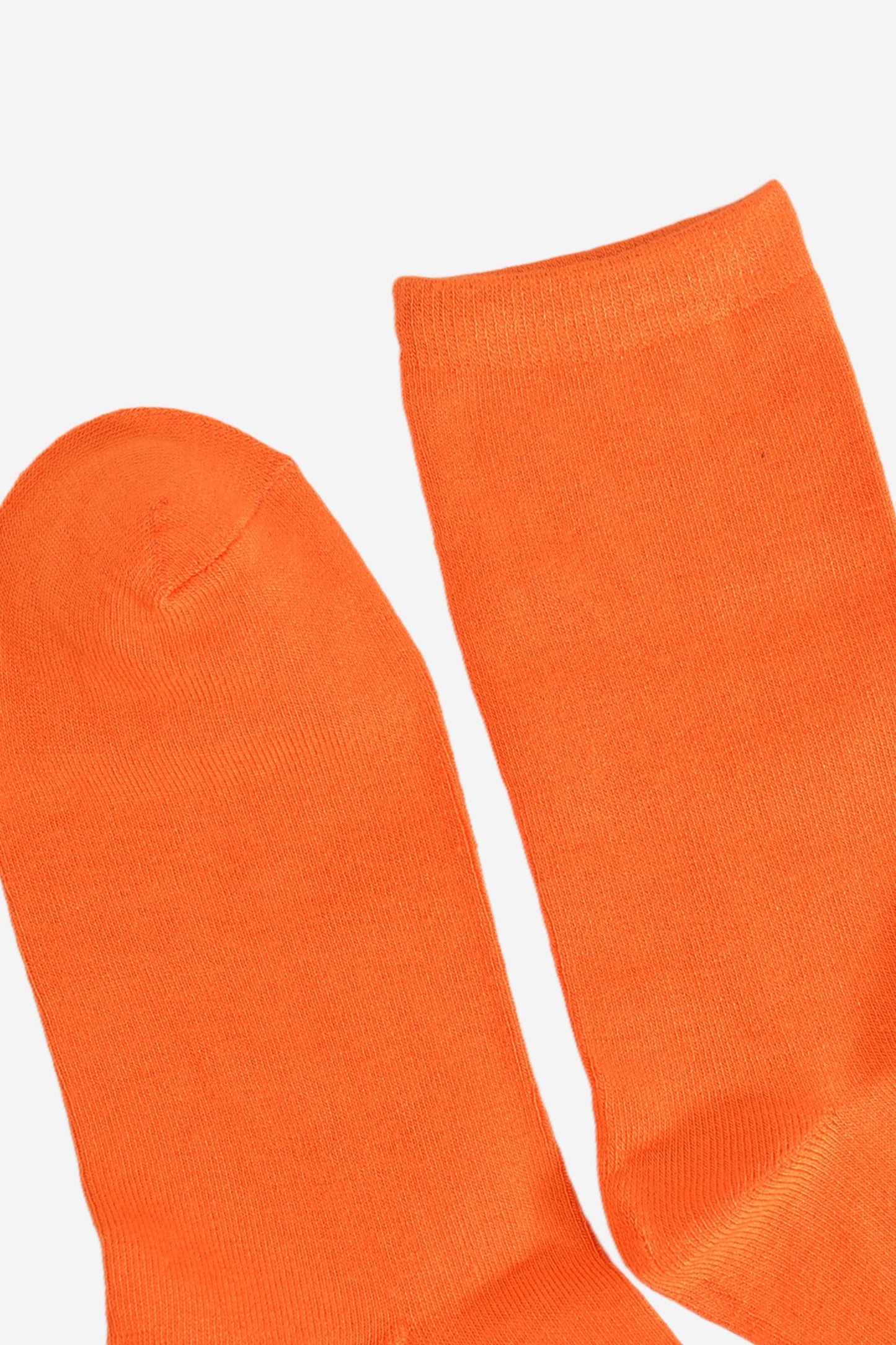 Women's Solid Bamboo Socks - Orange