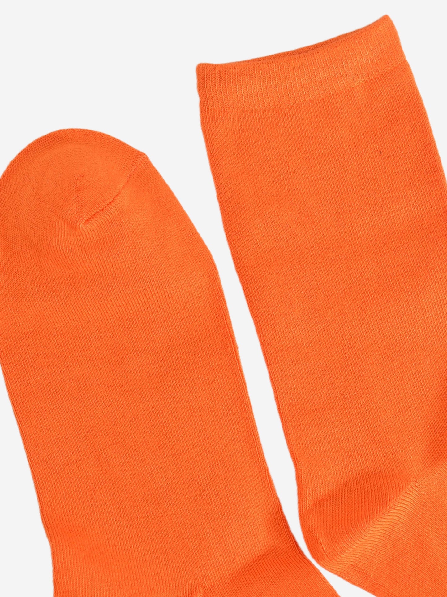 Women's Solid Bamboo Socks - Orange