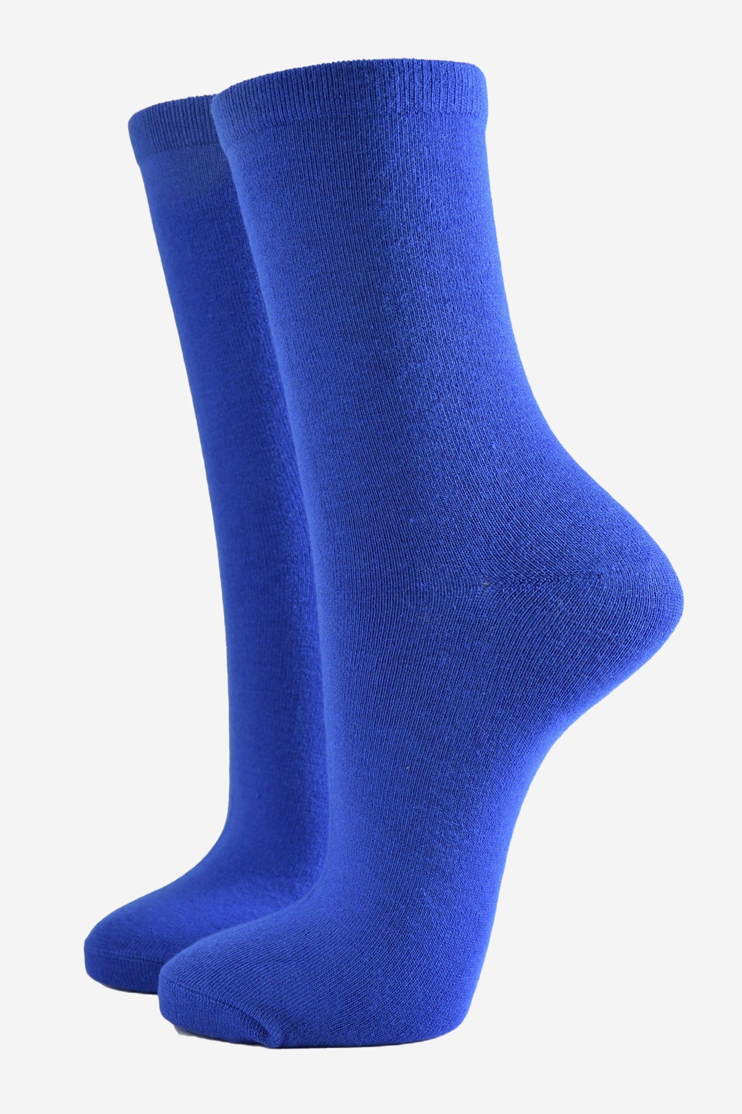 Women's Solid Bamboo Socks - Royal Blue