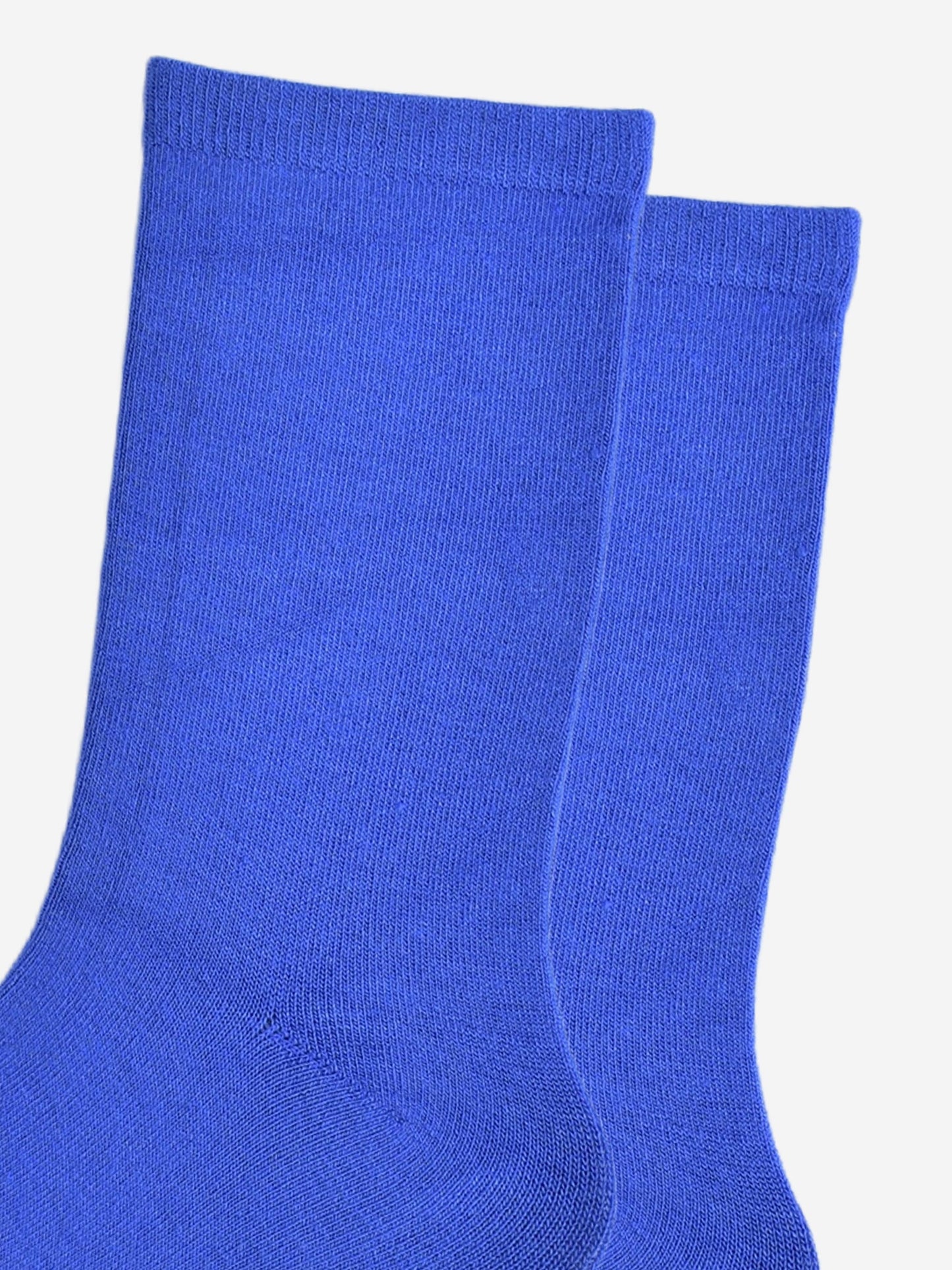 Women's Solid Bamboo Socks - Royal Blue