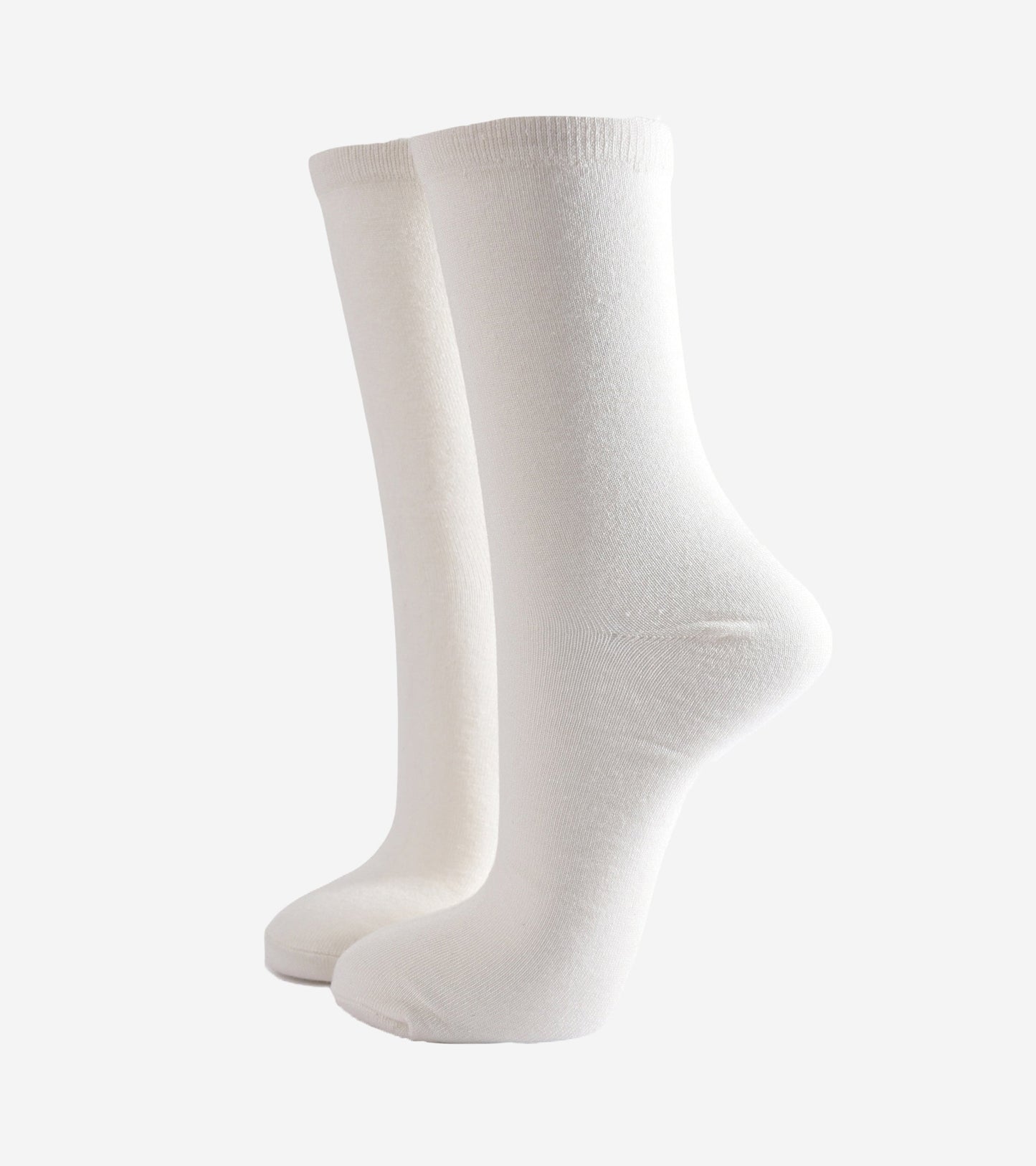 womens plain white bamboo ankle socks