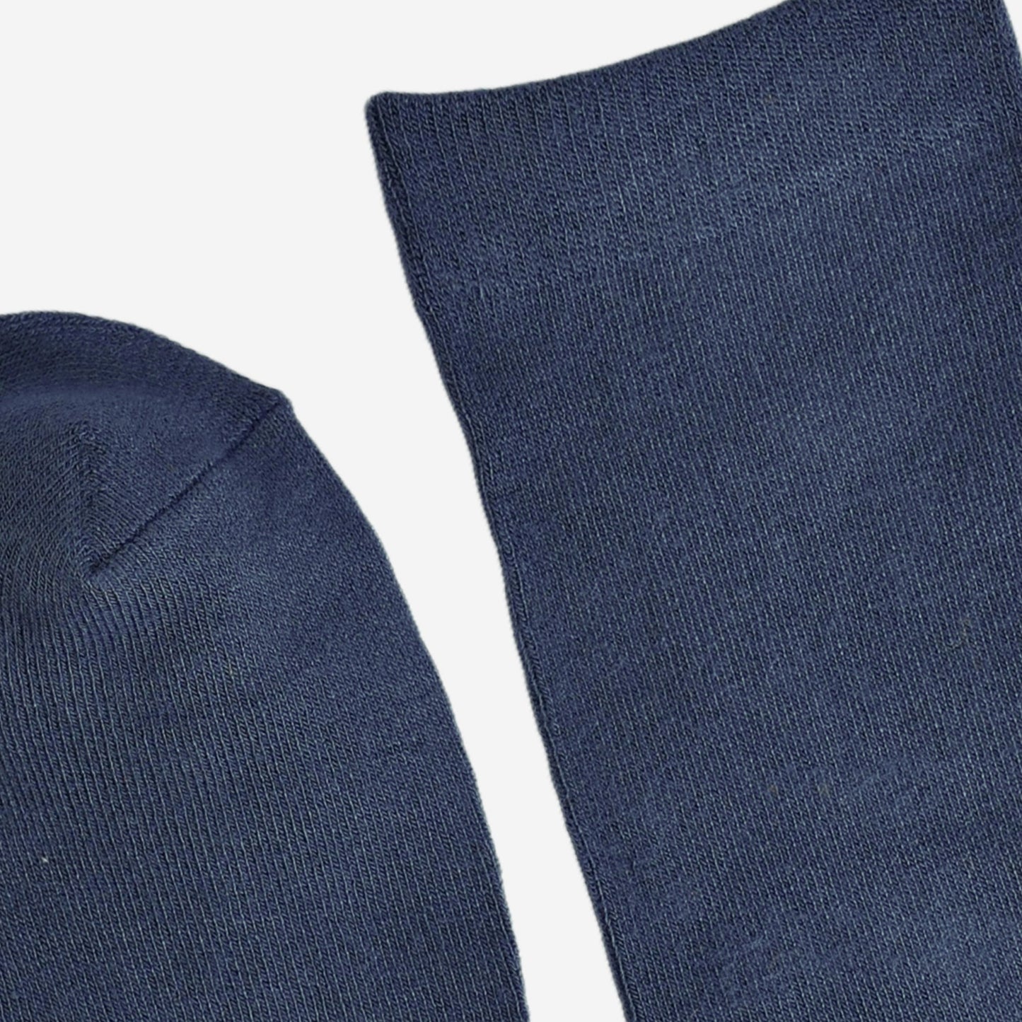 close up of the toe and cuff of the socks, they are the same colour as the body of the socks