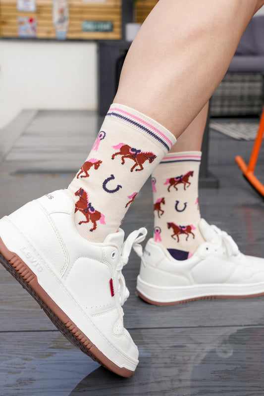 womens-bamboo-socks-cream-horse-riding-styled-with-white-trainers