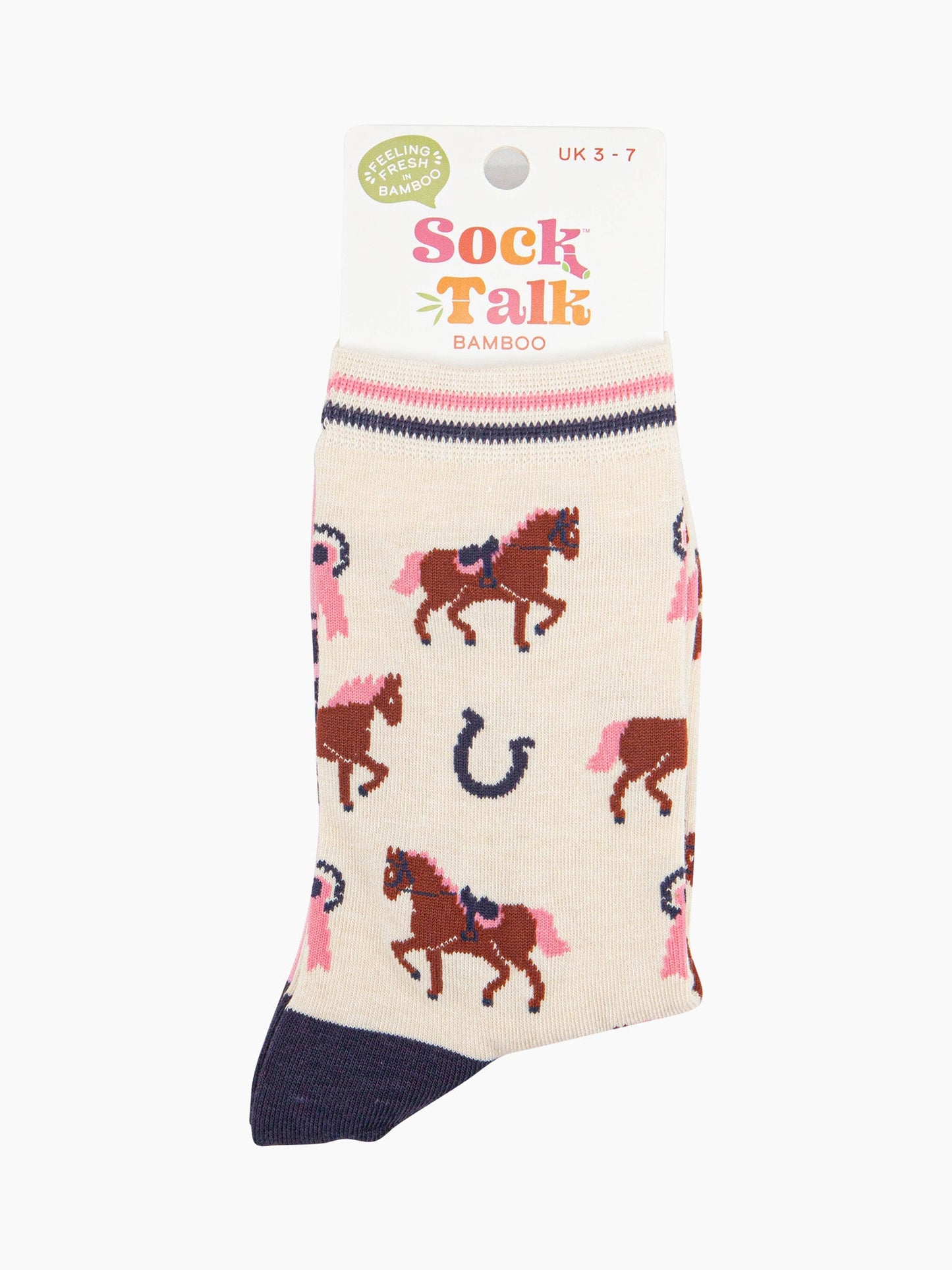womens-bamboo-socks-cream-horse-riding-in-sock-talk-packaging-ankle-socks-are-uk-size-3-7