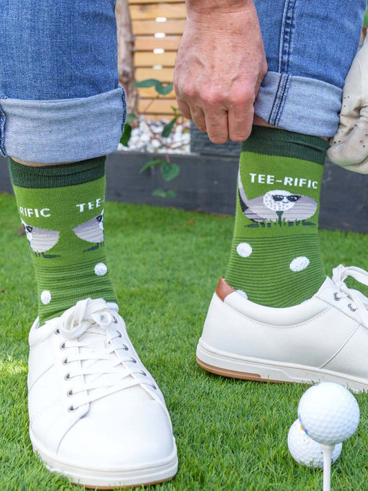 teeriffic-golf-print-combed-cotton-socks-in-green