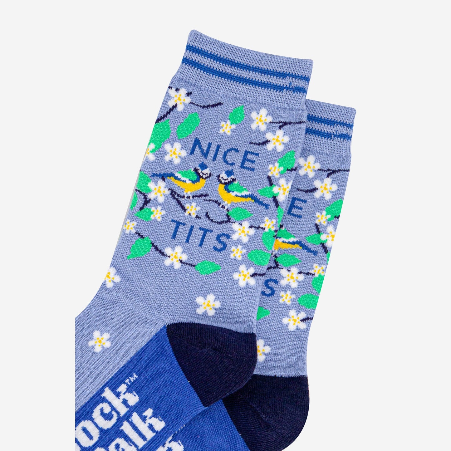 womens-combed-cotton-ankle-socks-blue-nice-tits-close-up